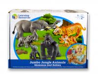 Набір іграшок тварин в джунглях "Мами та дитинчата"
