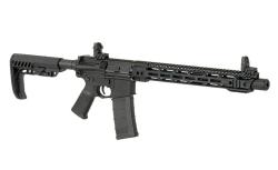 Комплект стрілецької зброї Airsoft Electric Gun М4 (AR15) в зборі (автомат, 2 механічних магазина, 2 бункерних магазина, акумулятор) 