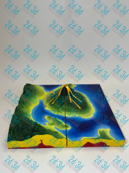 Модель “Будова вулкану”