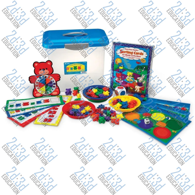 Моделі площинні для розвитку зорового сприймання Ведмежа сімейка