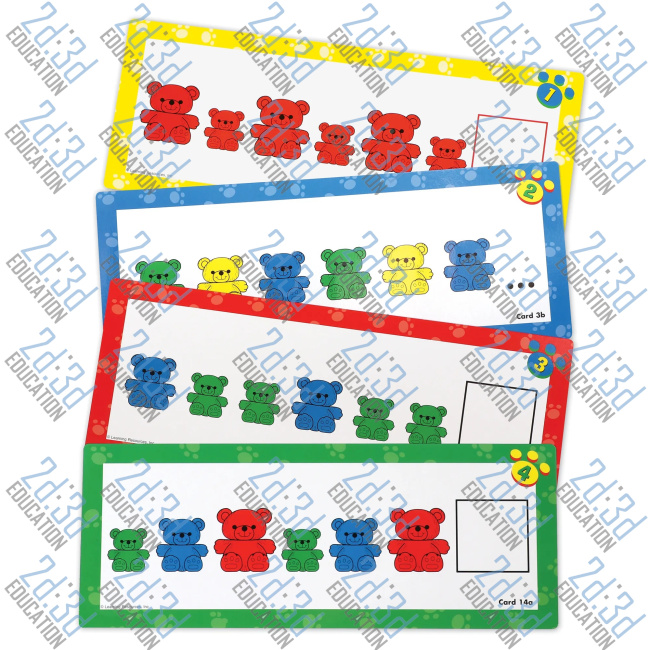 Моделі площинні для розвитку зорового сприймання Ведмежа сімейка