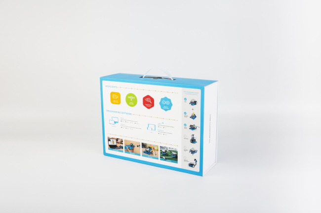 Навчальний STEAM набір mBot Classroom Kit (робот mBotV1.1 + 2 додаткові набори Gizmos Add-on Packs)