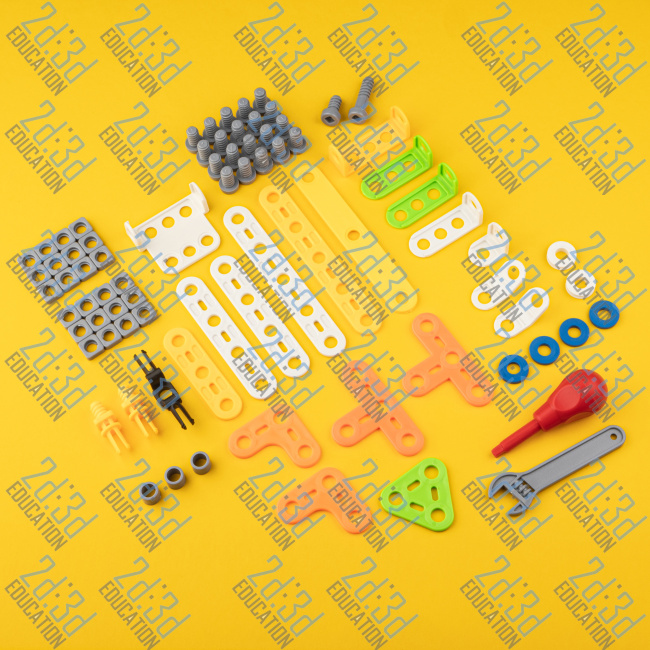 Конструктор OTAMANKO гнучкий ГРАЙКО-ЗБИРАЙКО, 79 деталей