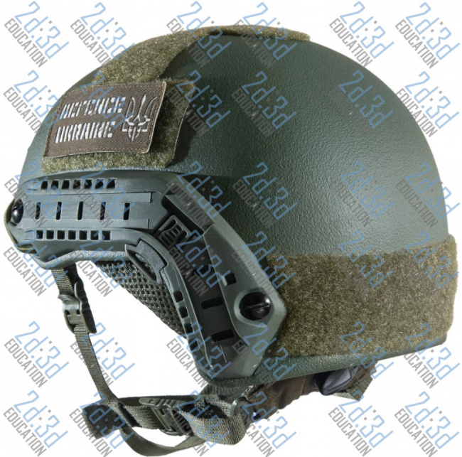 Каска / шолом балістичний. Варіант 2 (високої якості)