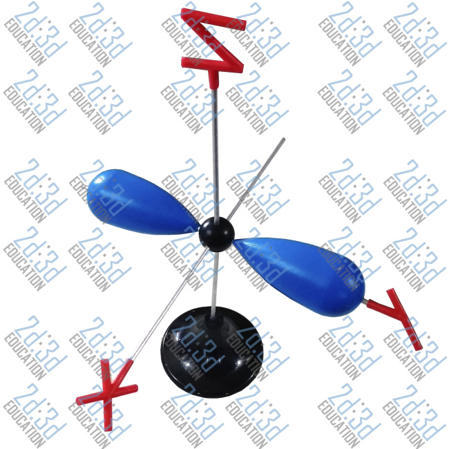 Набір для складання демонстраційних моделей електронних хмарних гібридних орбіталей 