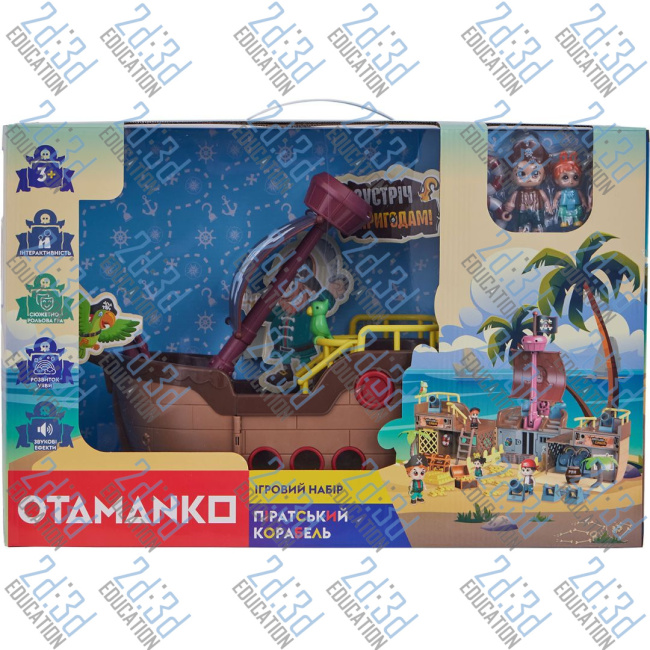 Ігровий набір OTAMANKO Піратський корабель