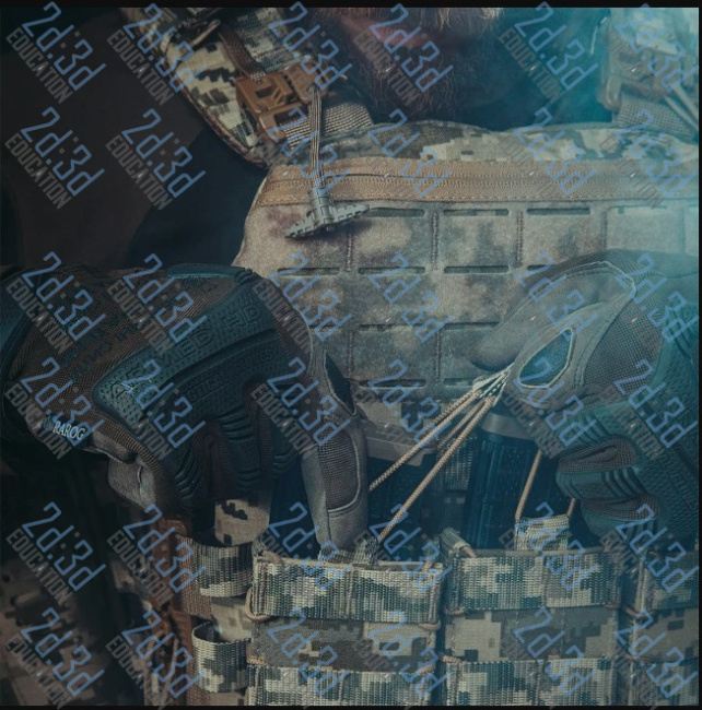 Бронежилет (плитоноска) Варіант 3 (високої якості)