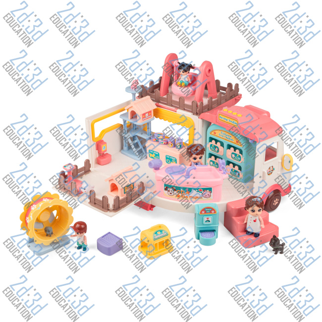 Ігровий набір OTAMANKO Зоодім на колесах