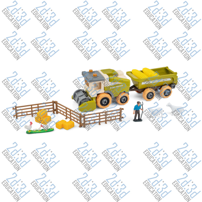 Ігровий набір-конструктор Ігровий набір OTAMANKO Фермерське господарство (комбайн)