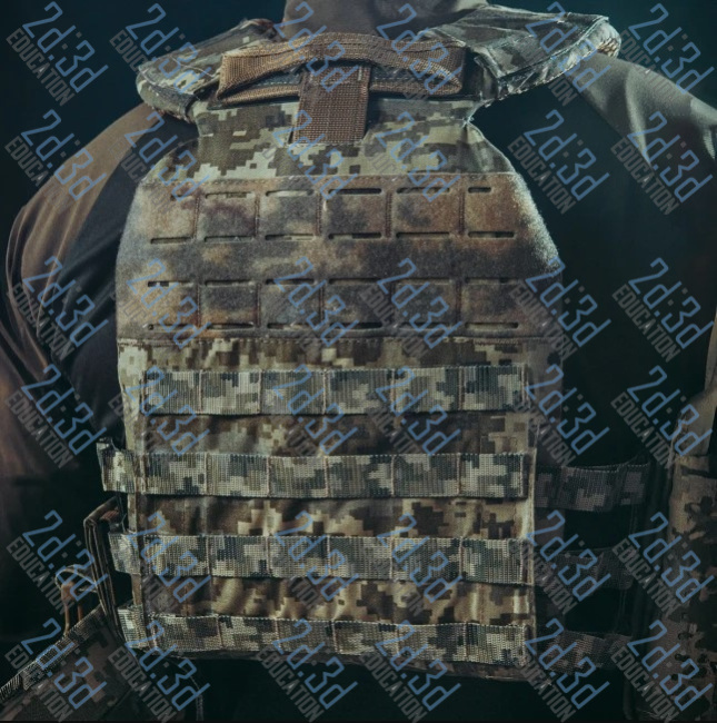 Бронежилет (плитоноска) Варіант 3 (високої якості)