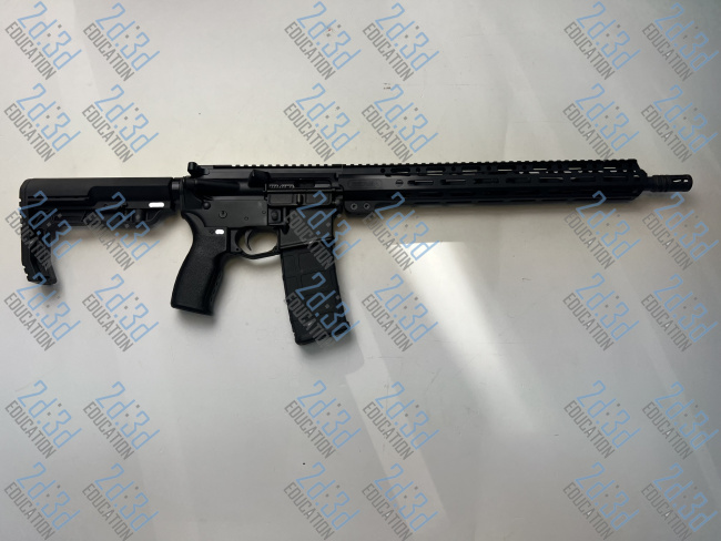 Макет масогабаритний автомату (ММГ калібру 5.56) Варіант 1 Тип 3