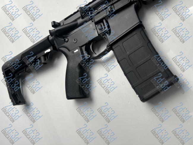 Макет масогабаритний автомату (ММГ калібру 5.56) Варіант 1 Тип 3