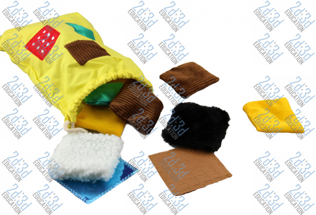 Розвиваюча настільна гра "Тактильні квадрати"