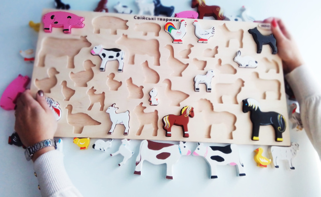 Модель навколишнього світу HEGA Свійські тварини