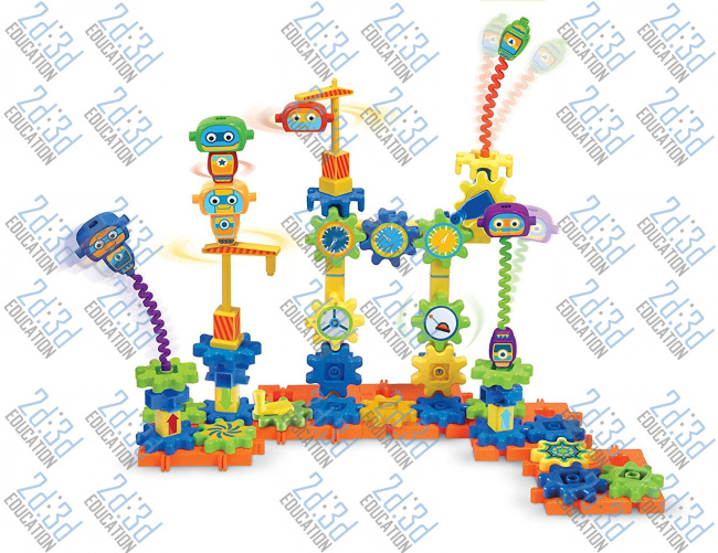 Набір-конструктора із шестернів "Фабрика роботів"