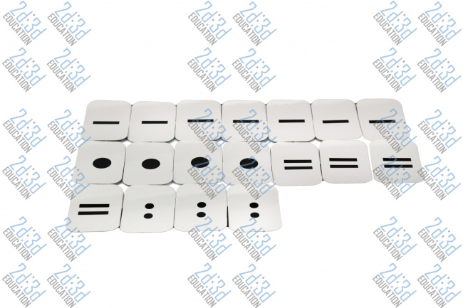 Дидактичний набір магнітів для навчання грамоти та письма