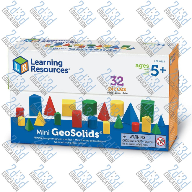 Набір моделей геометричних тіл та фігур – Зв’язкові геометричні тверді тіла