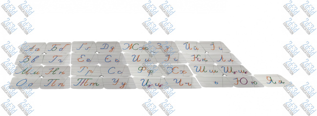 Дидактичний набір магнітів для навчання грамоти та письма