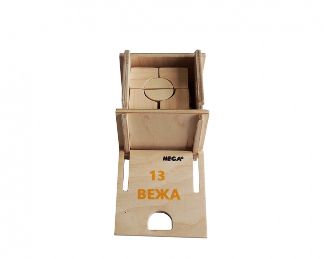 Полный дидактический набор Фребеля HEGA 14 коробок