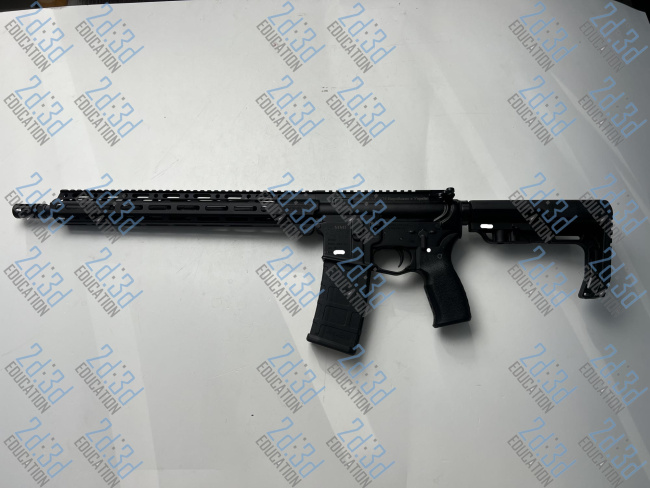 Макет масогабаритний автомату (ММГ калібру 5.56) Варіант 1 Тип 3